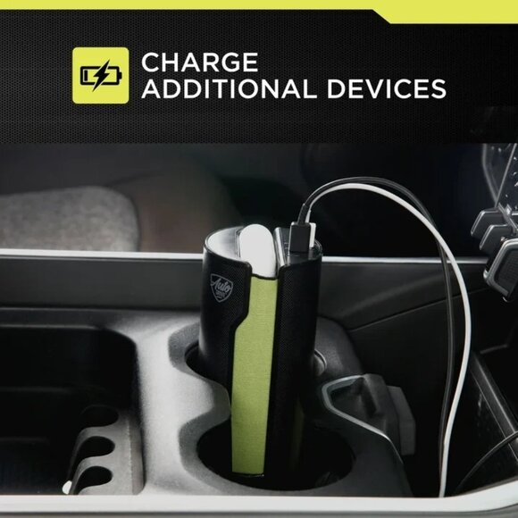 Auto Drive Qi Wireless Cup Holder Power Bank Universal Fit - New Sealed in Box - Picture 4 of 8